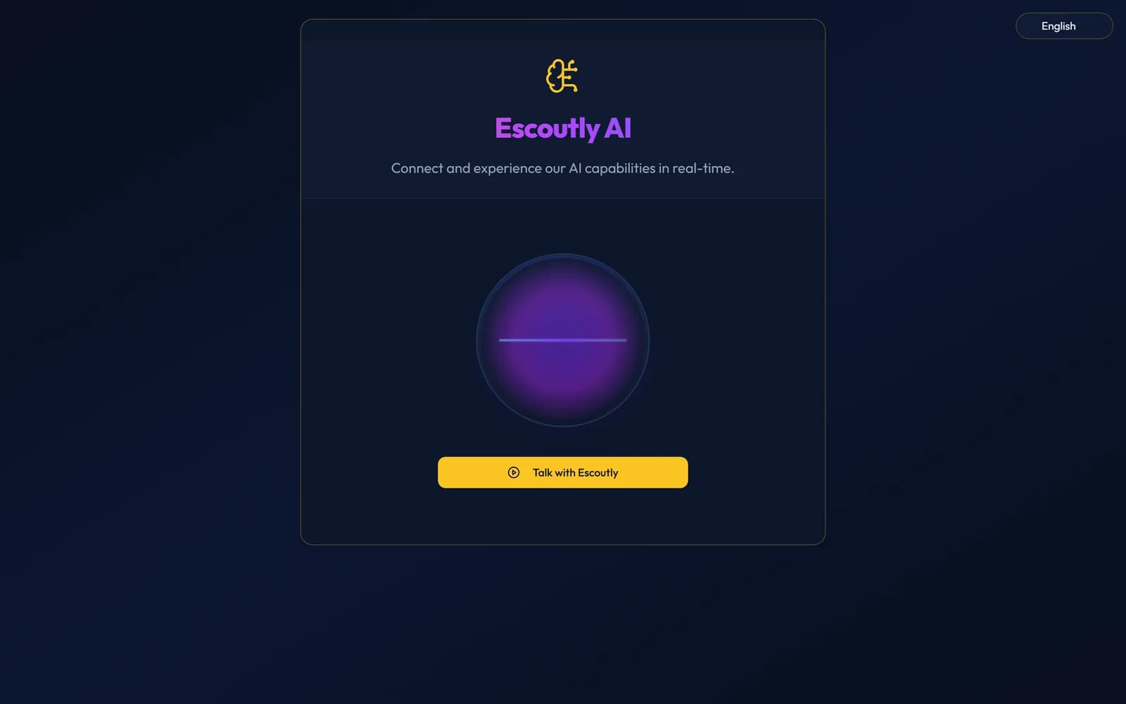 Escoutly AI voice agent
